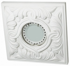 Светильник гипсовый встраиваемый mr 16 Roden RD-002 Wh