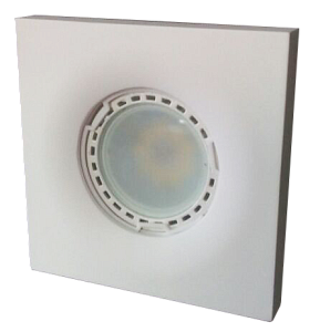 Светильник гипсовый встраиваемый mr 16 Roden RD-108 Wh