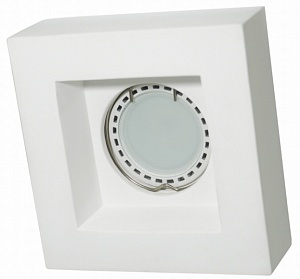 Светильник гипсовый встраиваемый mr 16 Roden RD-119 Wh