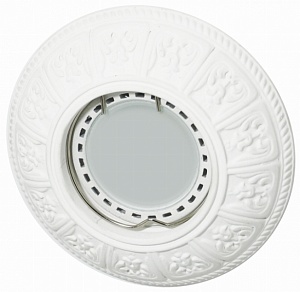 Светильник гипсовый встраиваемый mr 16 Roden RD-027 Wh