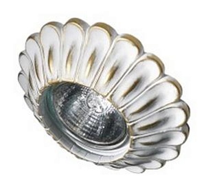 Светильник гипсовый встраиваемый mr 16 Roden RD-107 Wh/G