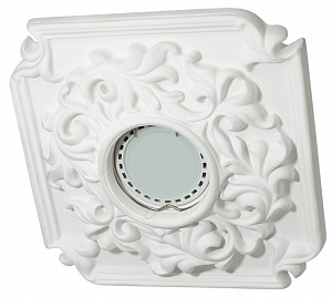 Светильник гипсовый встраиваемый mr 16 Roden RD-103 Wh