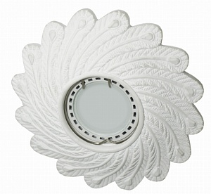 Светильник гипсовый встраиваемый mr 16 Roden RD-033 Wh