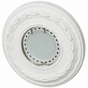 Светильник гипсовый встраиваемый mr 16 Roden RD-121 Wh